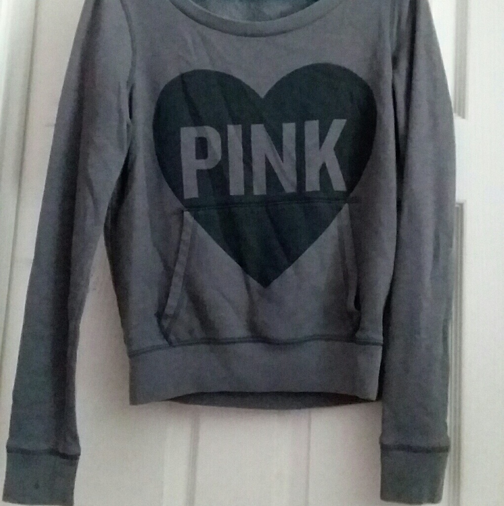 Pink Sweatshirt with pockets